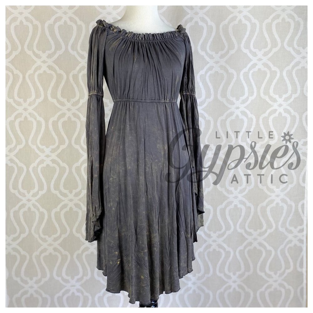 A'reve and' or Vogue Stone Washed Bleached Dress - Picture 5 of 13